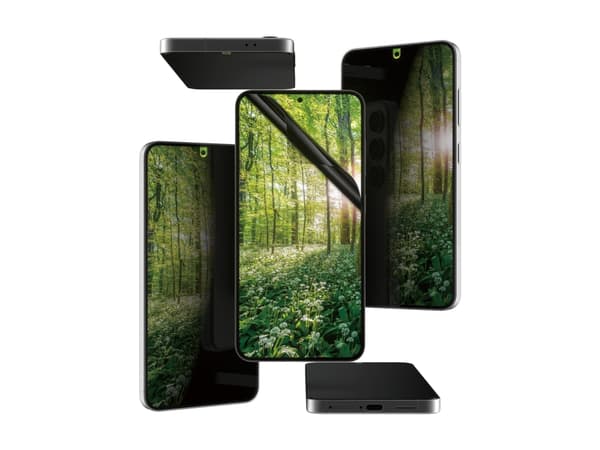 PanzerGlass ® ECO MATRIX 4-way Privacy Screen Protector Samsung Galaxy S25 | S24 | Ultra-Wide Fit, Samsung, Samsung - Galaxy S25, Samsung - Galaxy S2