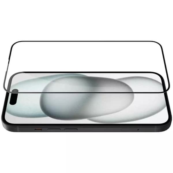 Härdat glas till iPhone 15 CP - Nillkin - Svart