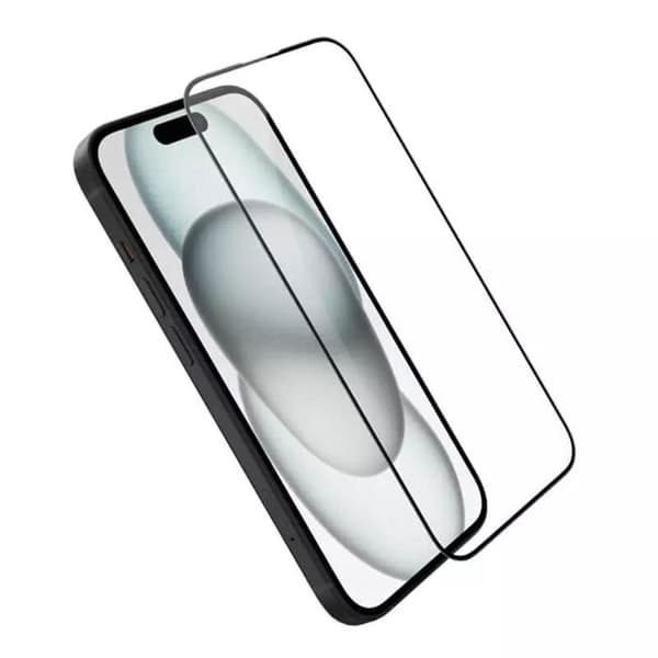 Härdat glas till iPhone 15 CP - Nillkin - Svart