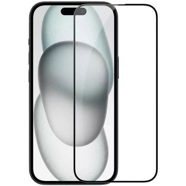 Härdat glas till iPhone 15 CP - Nillkin - Svart