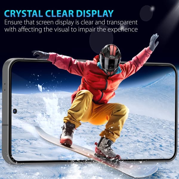 2-Pack Samsung S25 Plus Skärmskydd - Härdat Glas 9H - Super kvalitet 3D