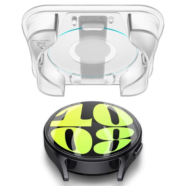 Härdat glas - Spigen - Glas.TR EZ FIT - Samsung Galaxy Watch7 44 mm - Transparent - Paket med 2
