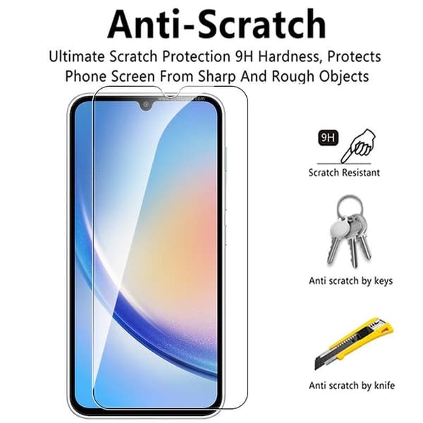Samsung A16 5G Härdat glas 0.26mm 2.5D 9H