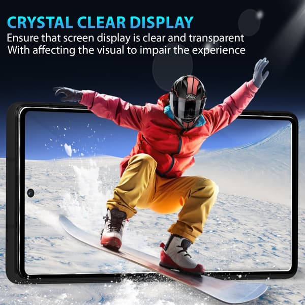 2-Pack Google Pixel 6A Skärmskydd & 2-Pack linsskydd - Härdat Glas 9H - Super kvalitet 3D
