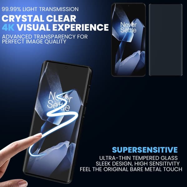 1-Pack OnePlus 13 Skærmbeskyttelse - Hærdet Glas 9H - Super kvalitet 3D