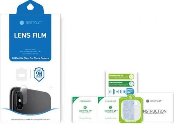 Bestsuit flexibelt hybridglas för bakre kamera för Samsung A35