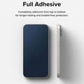 Miniatyrbild 4 av 6: Coque för iPhone 15 / iPhone 16 - Härdat Glas Ringke - Svart