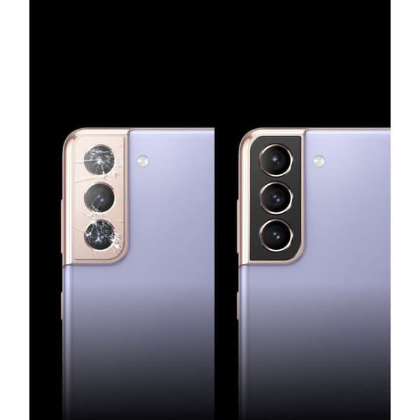 Härdat glas för Samsung Galaxy S21 Plus Kamera Styling - Ringke - Svart
