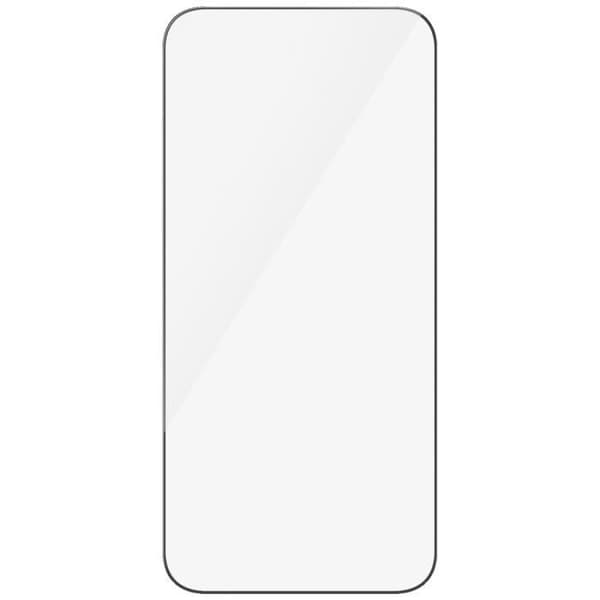 Ultrawide Fit Anti-bakteriellt skärmskydd med iPhone 15 Pro Max PanzerGlass Applikator