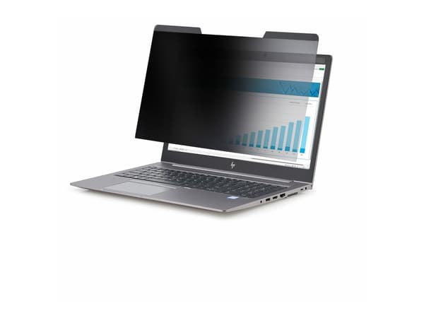 StarTech.com Magnetic Privacy Screen For 13.3-Inch 16:9 Laptop, Reversible Filter, Computer Screen Protector, View Angle 60 deg (+/- 30 deg), TAA Blu