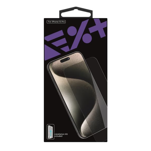 NEXT ONE Skærmbeskytter i hærdet glas iPhone 15 Pro