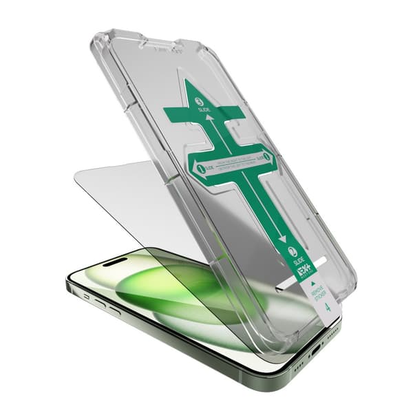 NEXT ONE karkaistu iPhone 15 näytönsuoja