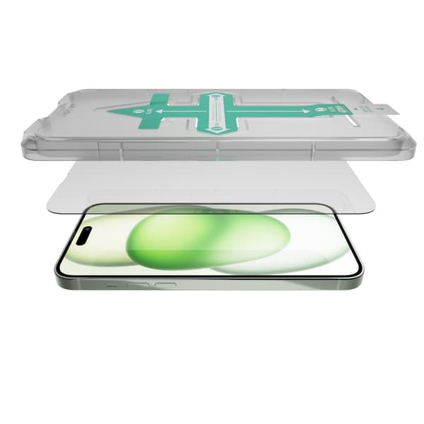 NEXT ONE karkaistu iPhone 15 näytönsuoja