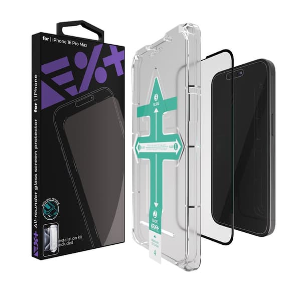 NEXT ONE All-Rounder iPhone 16 Pro Max skærmbeskytter