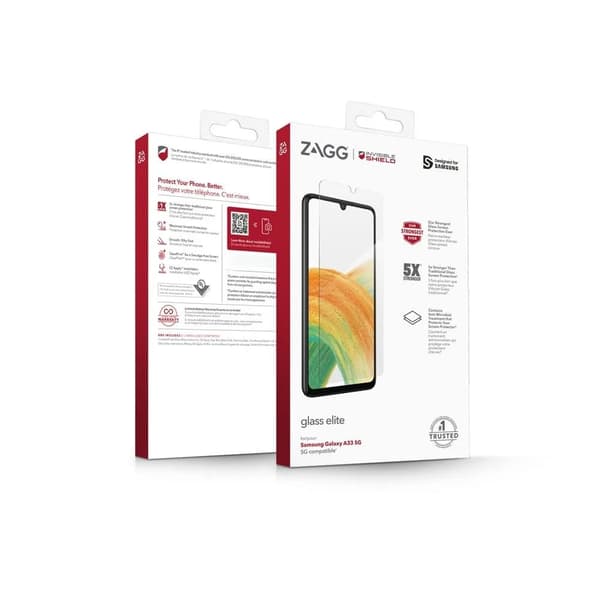 ZAGG InvisibleShield Samsung Galaxy A33 5G Skärmskydd Glass Elite