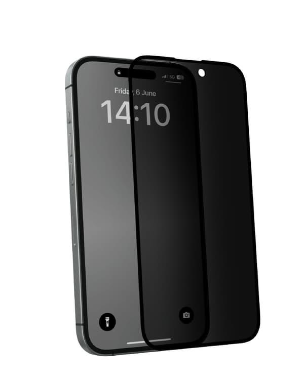IDEAL Full Coverage Privacy Glass iPhone 15 Pro Max