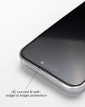 Miniatyrbild 3 av 3: IDEAL Full Coverage Anti Glare Glass iPhone 15 Pro Max