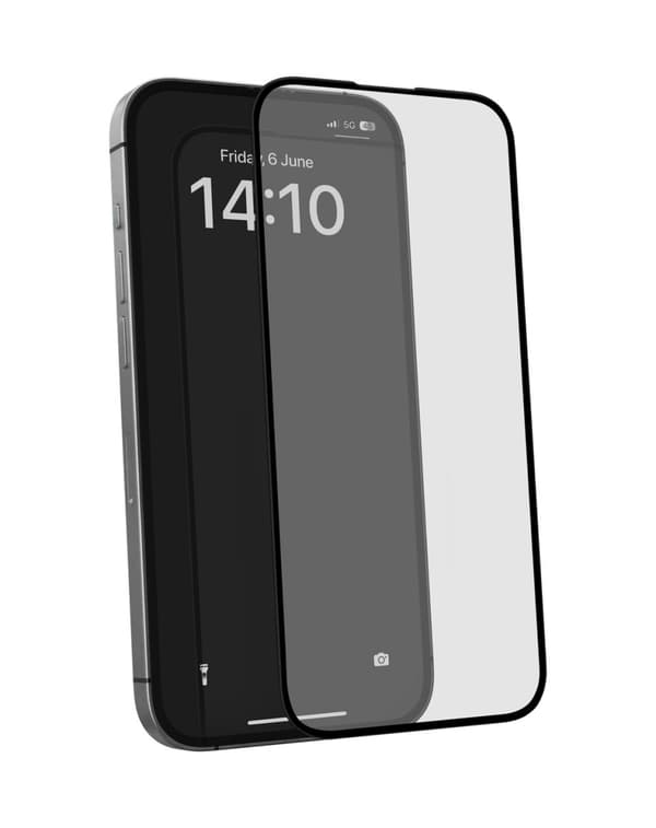 IDEAL Full Coverage Anti Glare Glass iPhone 15 Pro Max