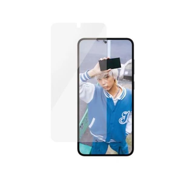 Skärmskydd för Galaxy S25 Plus Ultra-Bredpassande Oléofob Panzerglas Transparent