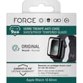 Miniatyrbild 3 av 3: Skärmskydd - FORCE GLASS - Apple Watch 10 42mm - 3D härdat glas - Rep-resistant - Transparent
