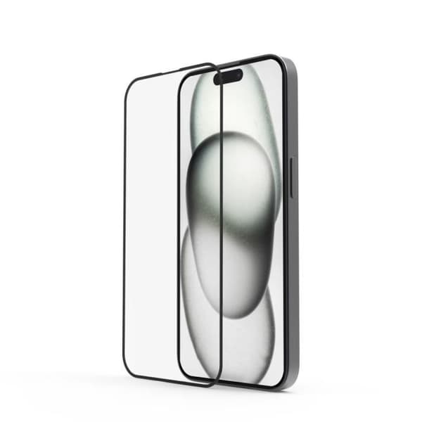 Skärmskydd "Extreme Protect" för Apple iPhone 15 Plus, installationshjälp