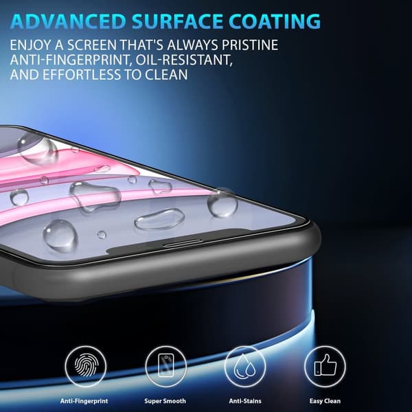 1-Pack Iphone 11 Skærmbeskyttelse - Hærdet Glas 9H - Super kvalitet 3D