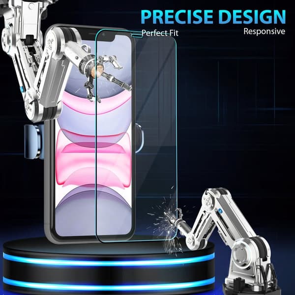 2-Pack Iphone 11 Näytönsuoja - Karkaistu Lasi 9H - Super laatu 3D