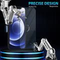 Miniatyrbillede 6 af 7: 1-Pack Iphone 12 Skærmbeskyttelse & 1-Pack linsebeskyttelse - Hærdet Glas 9H - Super kvalitet 3D