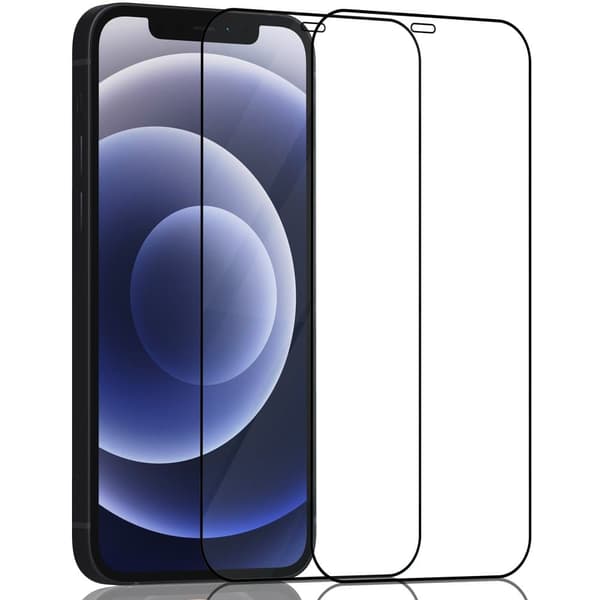 2-Pack Iphone 12 Skärmskydd - Härdat Glas 9H - Super kvalitet 3D