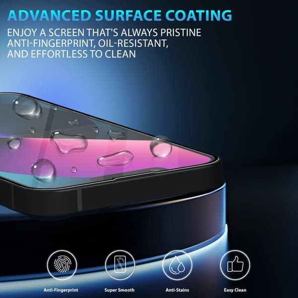 2-Pack Iphone 13 Näytönsuoja & 1-Pack linssinsuoja - Karkaistu Lasi 9H - Super laatu 3D