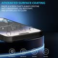 Pikkukuva 3 / 7: 1-Pack Iphone 14 Pro Max Näytönsuoja & 1-Pack linssinsuoja - Karkaistu Lasi 9H - Super laatu 3D