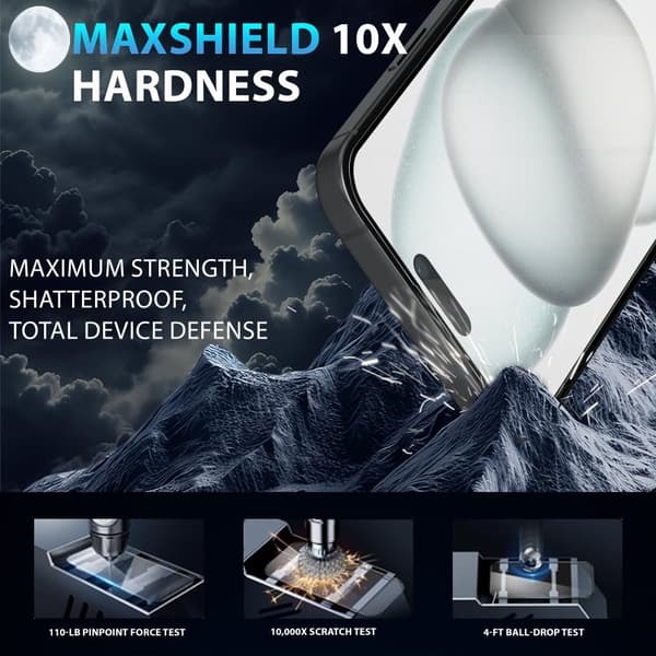 1-Pack Iphone 15 Plus Skärmskydd - Härdat Glas 9H - Super kvalitet 3D