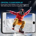 Miniatyrbild 2 av 6: 2-Pack Iphone 7 White Skärmskydd - Härdat Glas 9H - Super kvalitet 3D