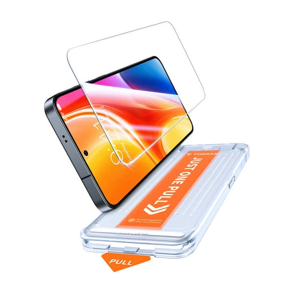 Torras Install Master skyddsglas för Samsung S25