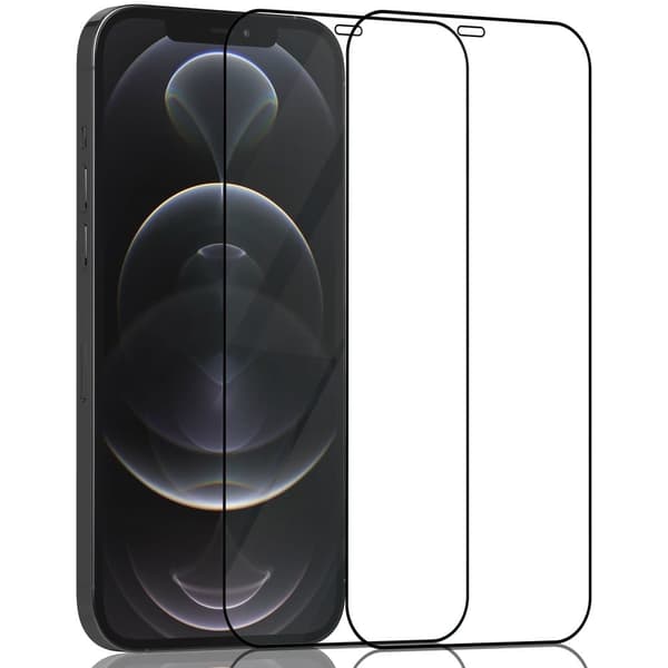 2-Pack ‏‏Iphone 12 Pro Skärmskydd - Härdat Glas 9H - Super kvalitet 3D