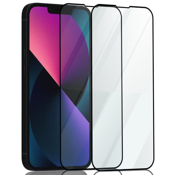 2-Pack ‏‏Iphone 13 Mini Näytönsuoja - Karkaistu Lasi 9H - Super laatu 3D
