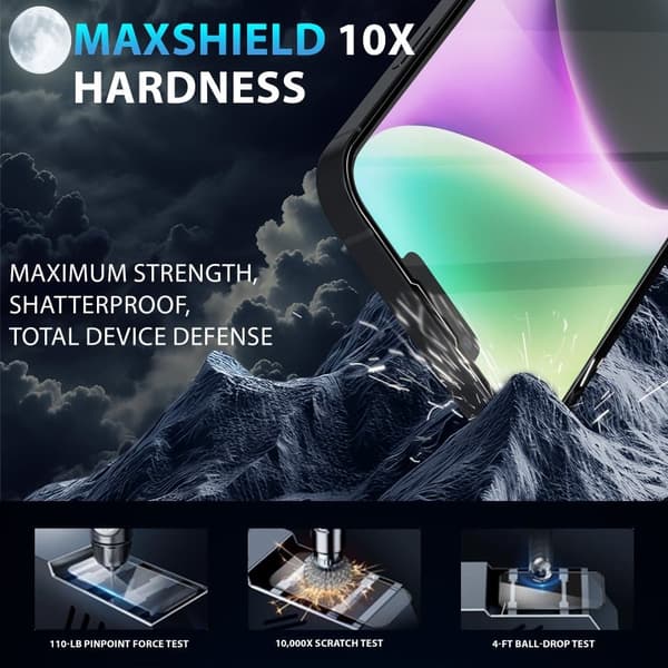 2-Pack Iphone 14 Plus Skärmskydd - Härdat Glas 9H - Super kvalitet 3D