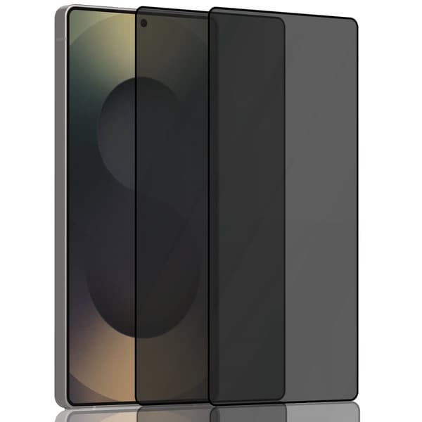 2-Pack Samsung S25 Ultra Privacy Skärmskydd - Härdat Glas 9H - Super kvalitet 3D