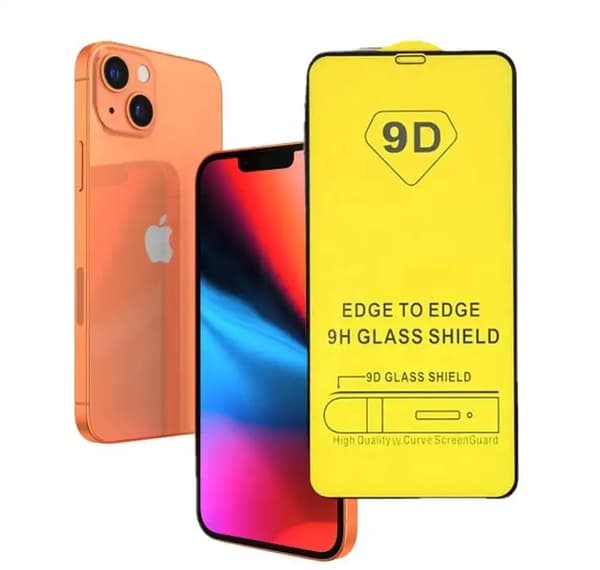 2 PAK- Skærmbeskytter Apple Iphone 13/PRO, 6,1 tommer - 9D Hærdet glas
