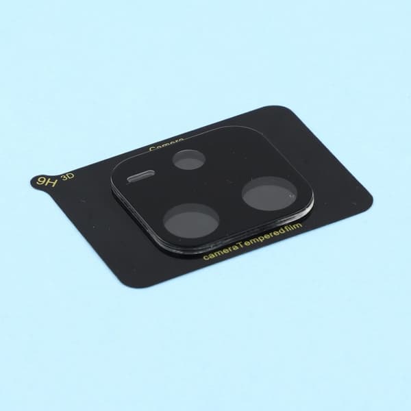 SKALO Xiaomi Redmi Note 14 4G 3D Linsskydd/Kameraskydd Härdat Glas - Svart