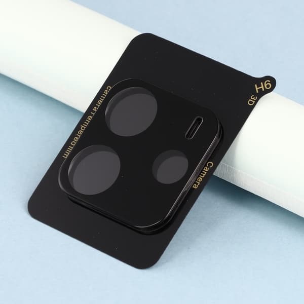 2-KPL SKALO Xiaomi Redmi Note 14 5G 3D -panssarilasit kameroille - Musta