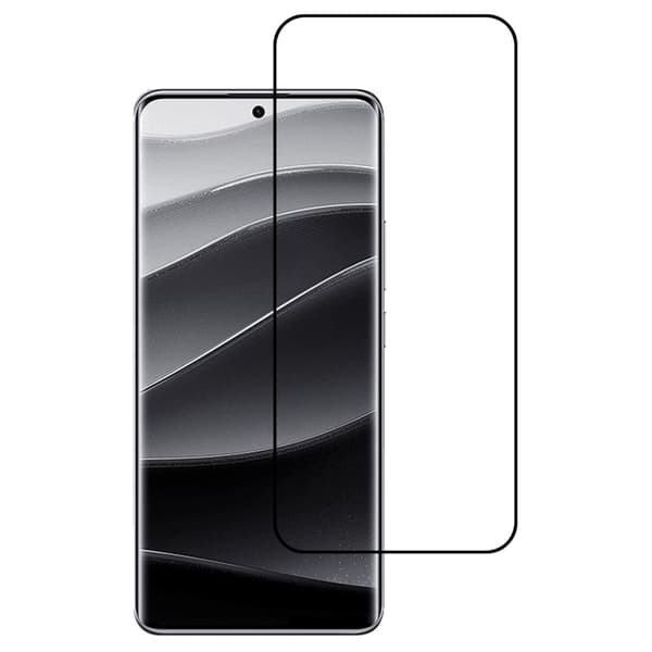 2-PAK SKALO Xiaomi Redmi Note 14 Pro+ 5G FULL-FIT Hærdet Glas Skærmbeskyttelse - Sort