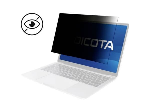 DICOTA D50021-2SM, 39.6 cm (15.6"), 16:10, Laptop, Frameless display privacy filter, Privacy, 36 g