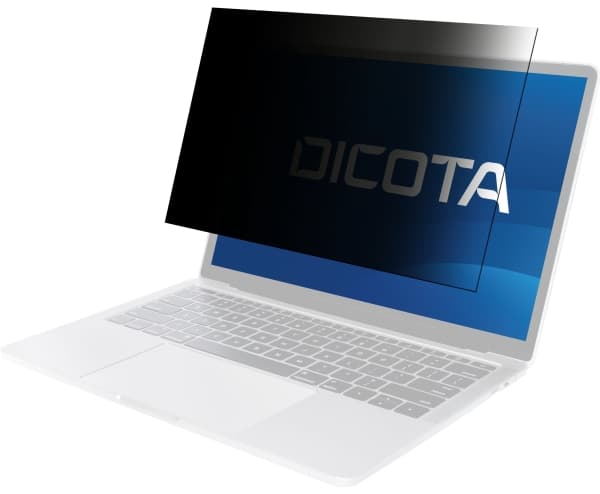 DICOTA - Personvernfilter for skjerm - universell - 2-veis - avtakbar - slide-mounted - 14" - svart Sort