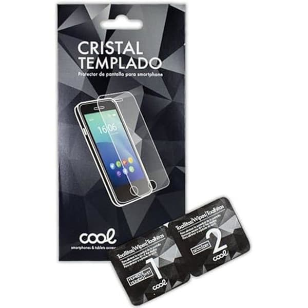 Skärmskydd - COOL - Oppo A58 4G - Härdat glas - Repö-resistant - Stötskydd