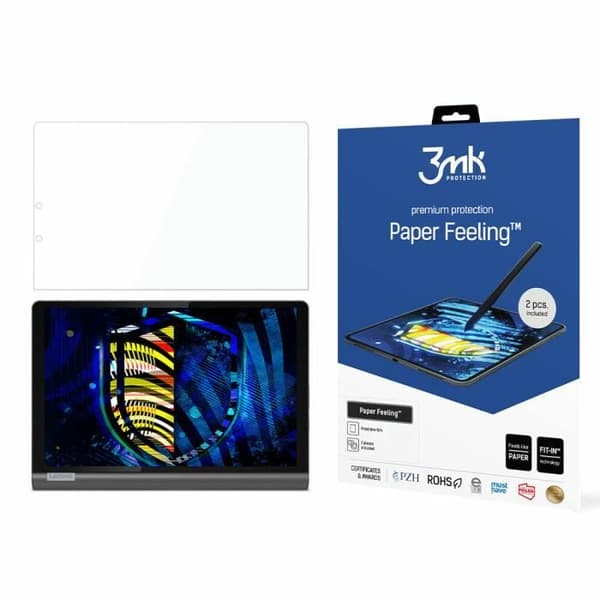 3MK Lenovo Yoga Smart Tab Paper Feeling™ Hybrid Glas - Klart - 11"