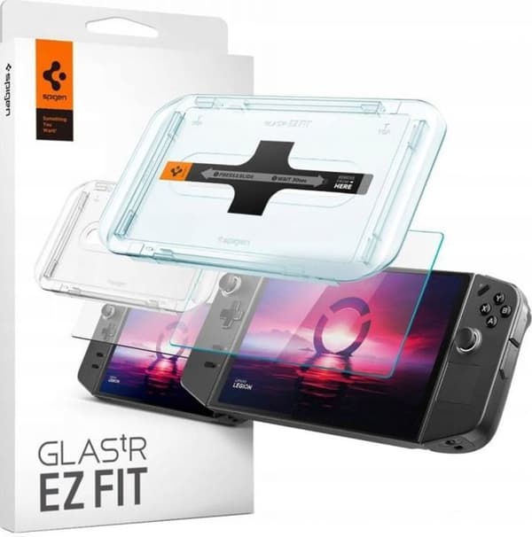 Skyddande skärmskydd Spigen - AGL07615 - Glass tr EZ Fit 1 Pack - Lenovo Legion Go