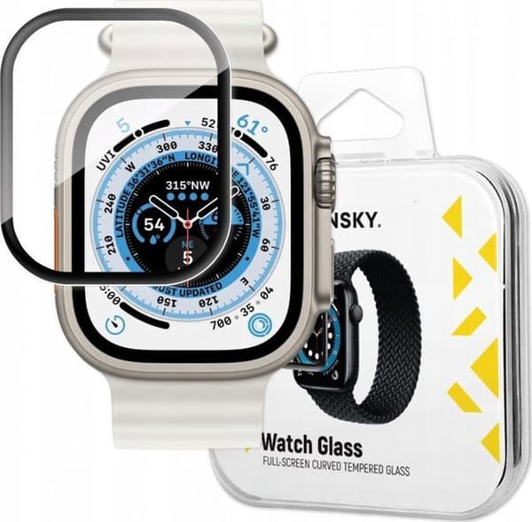 Skyddsglas Wozinsky Härdat Glas Full Lim för Apple Watch Series 10 42mm (2 st)