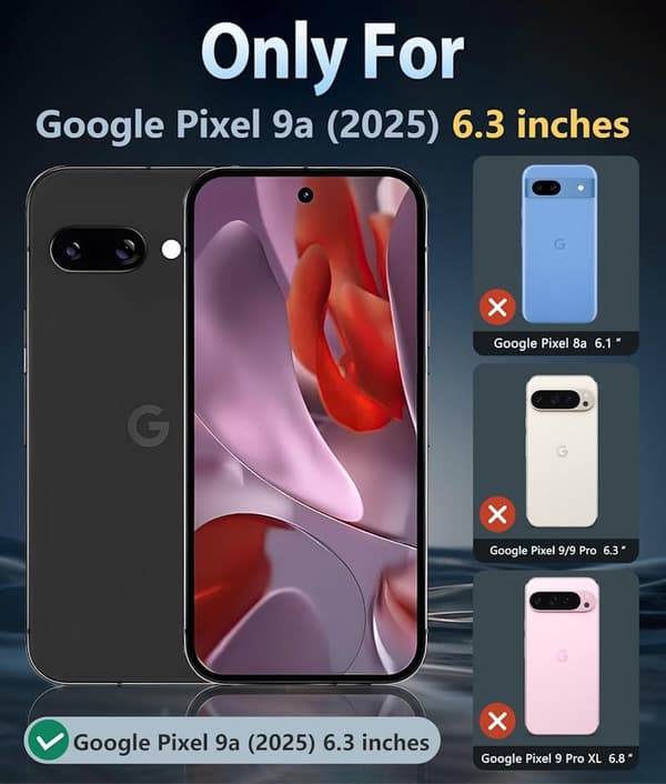 Google Pixel 9a 1-Pak Hærdet glas Skærmbeskyttelse