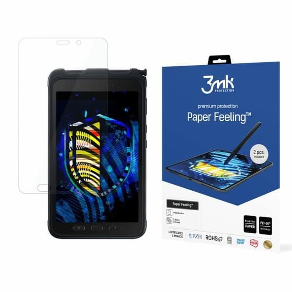 Verkhybridglas 3MK Samsung Galaxy Tab Active 3 Paper Feeling™ - transparent - 8.3"